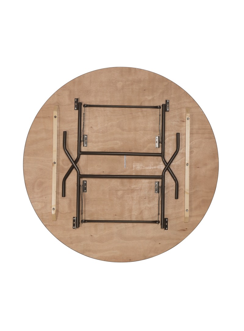 Table pliante ronde en bois, diamètres : 122 / 150 / 168 / 180 / 200 – VIF  Furniture