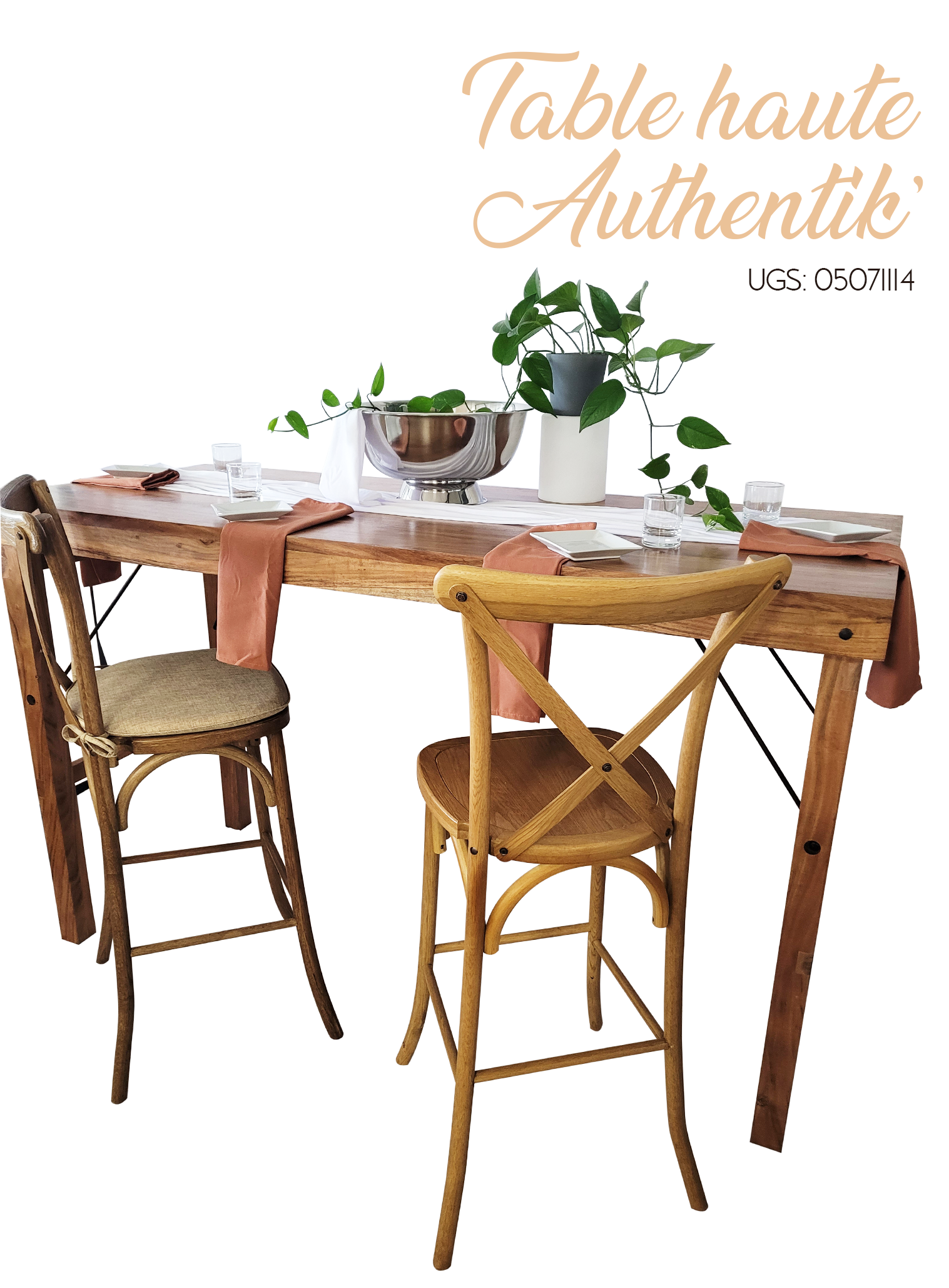 TABLE HAUTE