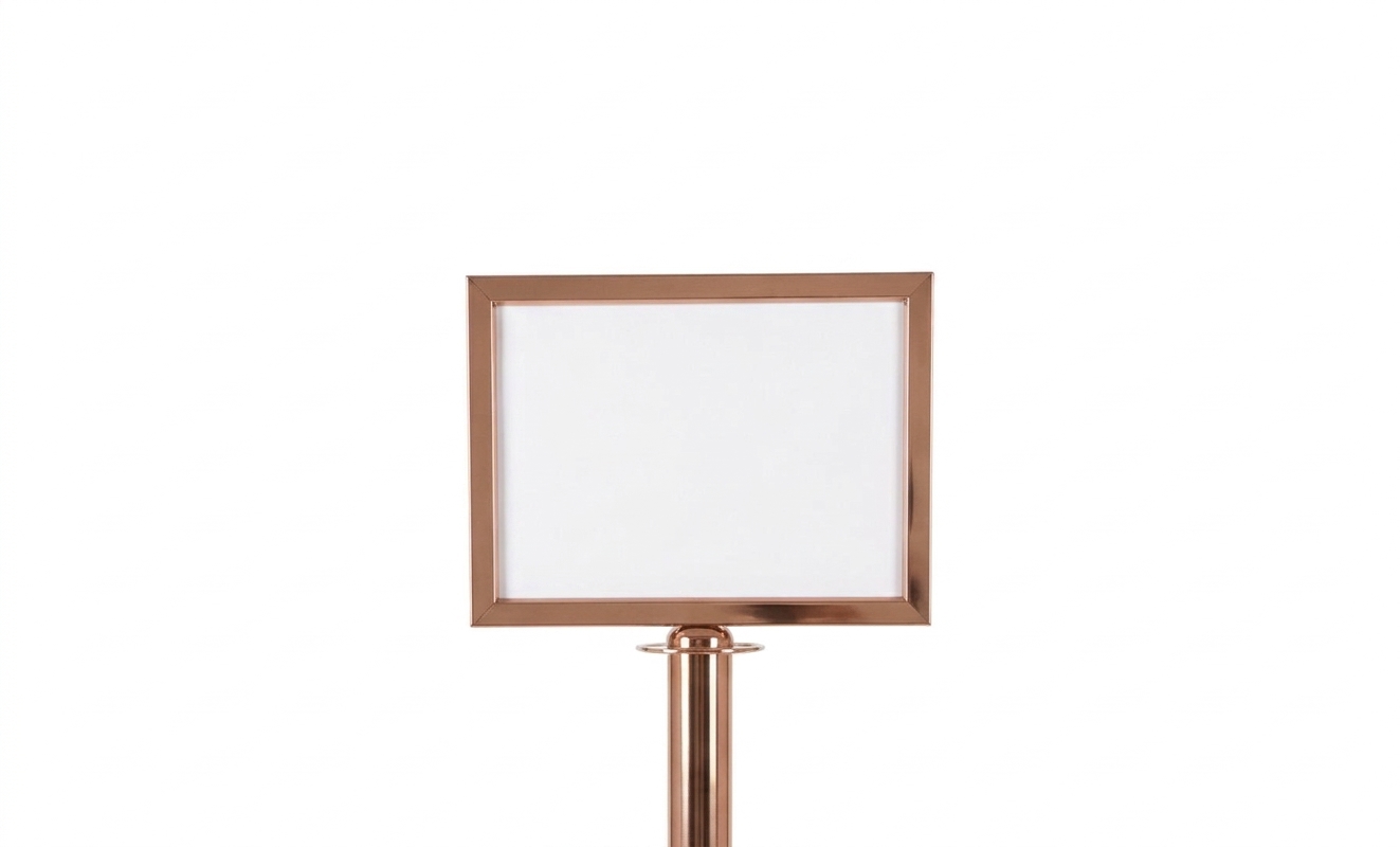 PANNEAU ROSE GOLD A4 HORIZONTAL